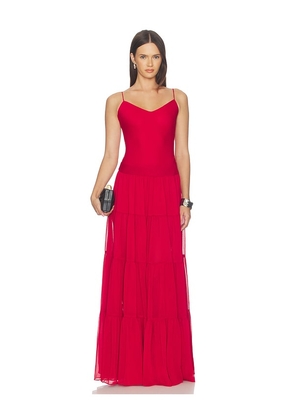 Arcina Ori Delphina Dress in Red. Size XS. Also in S, M, L, XL.