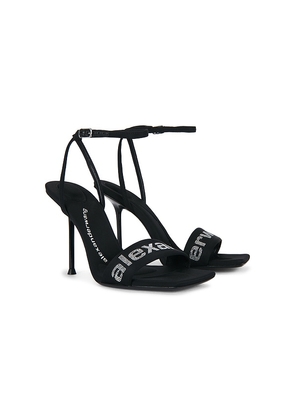 Alexander Wang Julie Billboard 105mm Sandal in Black. Size 35. Also in 38, 39, 41.