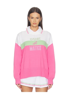 BEACH RIOT Callie Sweater in Pink. Size XS. Also in S, M, L, XL.
