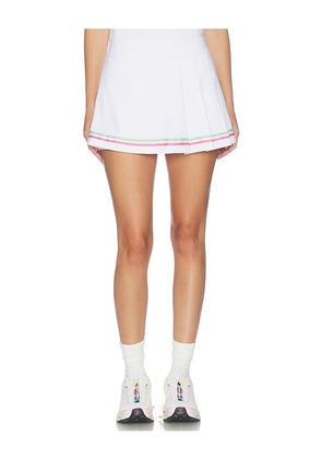 BEACH RIOT Sorrel Skort in White. Size XS. Also in S, M, L, XL.
