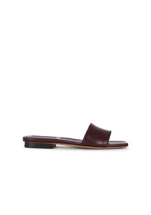 Emme Parsons Domani Sandal in Burgundy. Size 37. Also in 38, 39, 40.