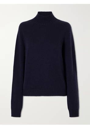 The Row - Kensigton Cashmere Turtleneck Sweater - Blue - xx small,x small,small,medium,large