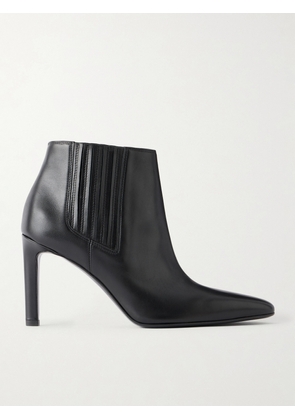 Nili Lotan - Lauretta Leather Ankle Boots - Black - IT35,IT36,IT36.5,IT37,IT37.5,IT38,IT38.5,IT39,IT39.5,IT40,IT40.5,IT41