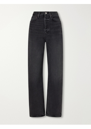 AGOLDE - Vintage Loose High-rise Straight-leg Jeans - Black - 23,24,25,26,27,28,29,30,31,32