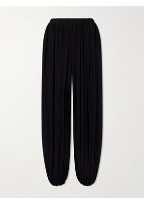 AFLALO - Lolana Satin-jersey Balloon Pants - Black - x small,small,medium,large
