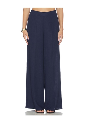 Generation Love Kelela Linen Pants in Navy. Size XS. Also in S, M, L, XL.