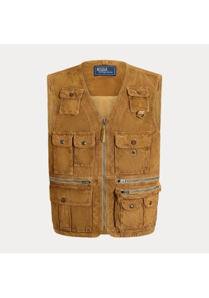 Suede Utility Gilet