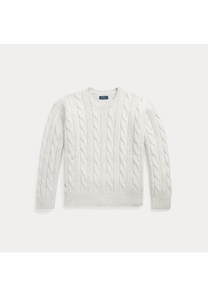 Relaxed Fit Cable-Knit Jumper