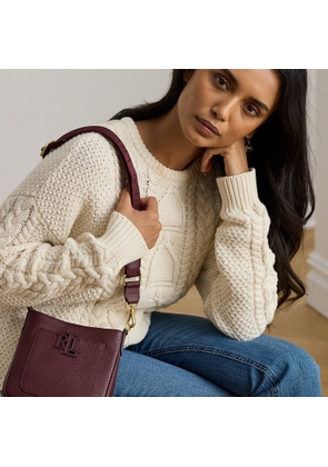Pebbled Leather Small Cameryn Crossbody