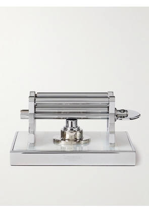 Lorenzi Milano - Chrome-Plated Mother-of-Pearl Toothpaste Squeezer - Men - Silver