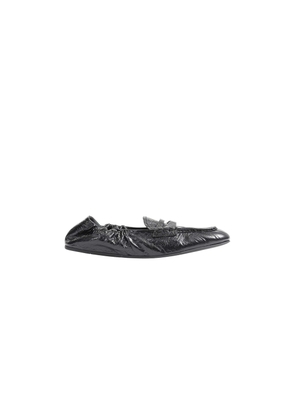 Ruches Nappa Leather Loafers