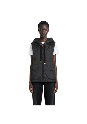 Padded Water-Repellent Hooded Gilet