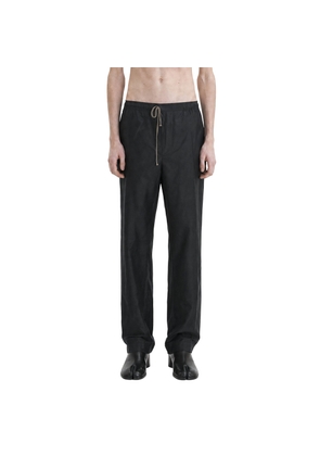 Cotton Nylon Silk Drawstring Trousers