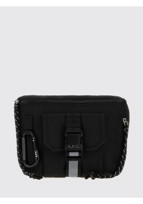 A. P.C. Trek Nylon Belt Bag with Zip Closure and Printed Logo