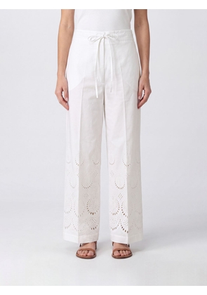 PAROSH Pants Woman color White