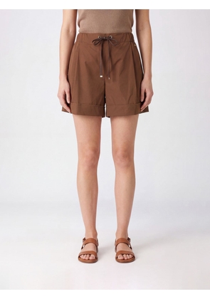 HERNO Shorts Woman color Brown