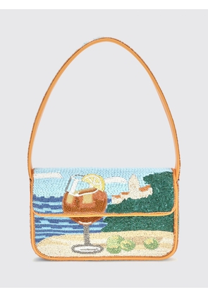 STAUD Shoulder Bag Woman color Orange