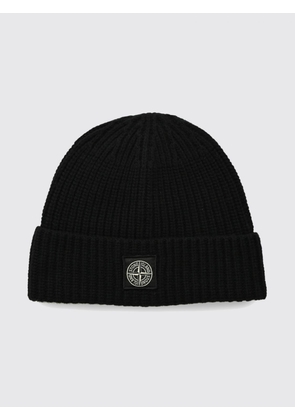 STONE ISLAND Hat Men color Black