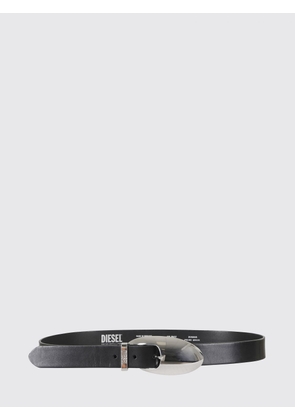 DIESEL Belt Woman color Black