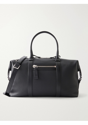TOM FORD - Full-Grain Leather Weekend Bag - Men - Black