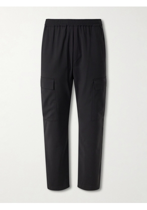 Barena - Straight-Leg Virgin Wool-Gabardine Cargo Trousers - Men - Black - IT 44