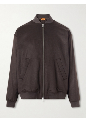 Barena - Cashmere Bomber Jacket - Men - Brown - IT 46