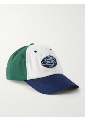 Drake's - Logo-Embroidered Cotton-Twill Baseball Cap - Men - Multi