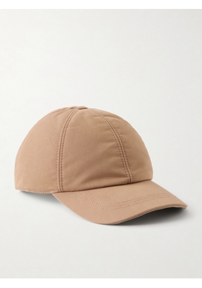Canali - Cotton-Blend Twill Baseball Cap - Men - Neutrals - M