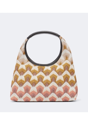 Missoni Wave Small lame top-handle bag