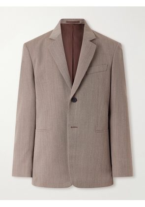 Studio Nicholson - Roversi Oversized Wool Suit Jacket - Men - Brown - S