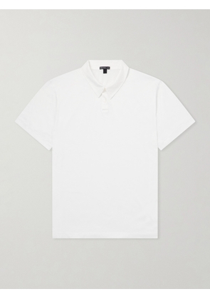 James Perse - Lotus Cotton-Jersey Polo Shirt - Men - White - 1