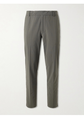 James Perse - Slim-Leg Stretch Cotton-Blend Trousers - Men - Green - 1