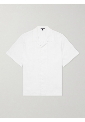 James Perse - Convertible-Collar Linen Shirt - Men - White - 1