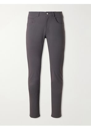 Peter Millar - Bingham Slim-Leg Stretch-Cotton Trousers - Men - Gray - UK/US 30