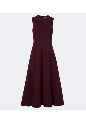 Emilia Wickstead Meryl gathered midi dress