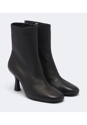 Souliers Martinez Talin leather ankle boots