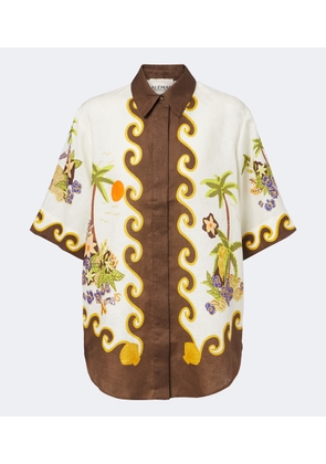 Alemais Island Cove linen shirt