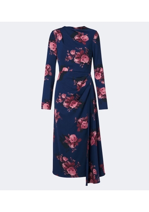 Erdem Floral cady midi dress