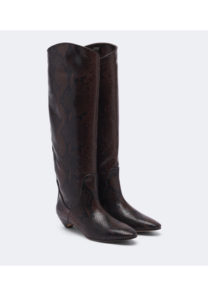 Le Monde Beryl Allegra leather knee-high boots