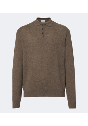 Le Kasha Crete cashmere polo sweater