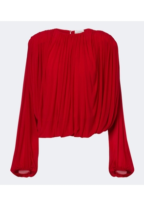 Magda Butrym Gathered top