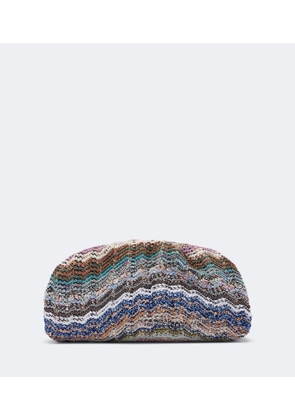 Missoni Wave Large knitted clutch