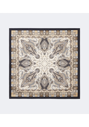 Etro Printed silk twill scarf