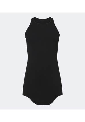 Rick Owens Basic ribbed-knit cotton jersey tank top
