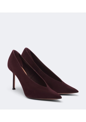 Aquazzura Voltaire suede pumps