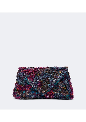 Dries Van Noten Embellished embroidered clutch