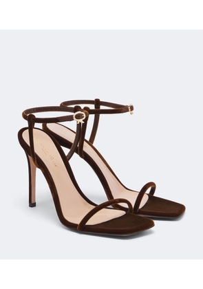 Gianvito Rossi Velvet sandals