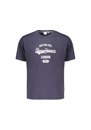 Pepe Jeans Blue Cotton Men's T-Shirt - L