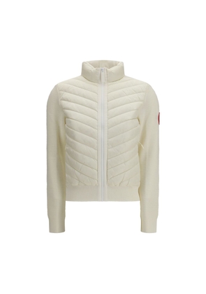 Canada Goose Beige Wool Oves Aries Full-Length Jacket - L