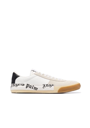 Palm Angels Beige Calfskin Low Top Sneakers - EU42/US9